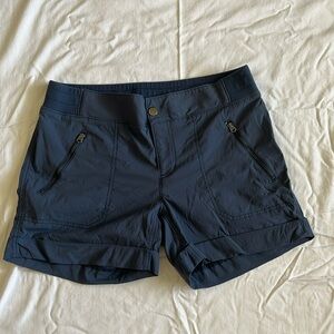 Women’s Athleta Shorts, Zipper Pockets, Blue, size 12